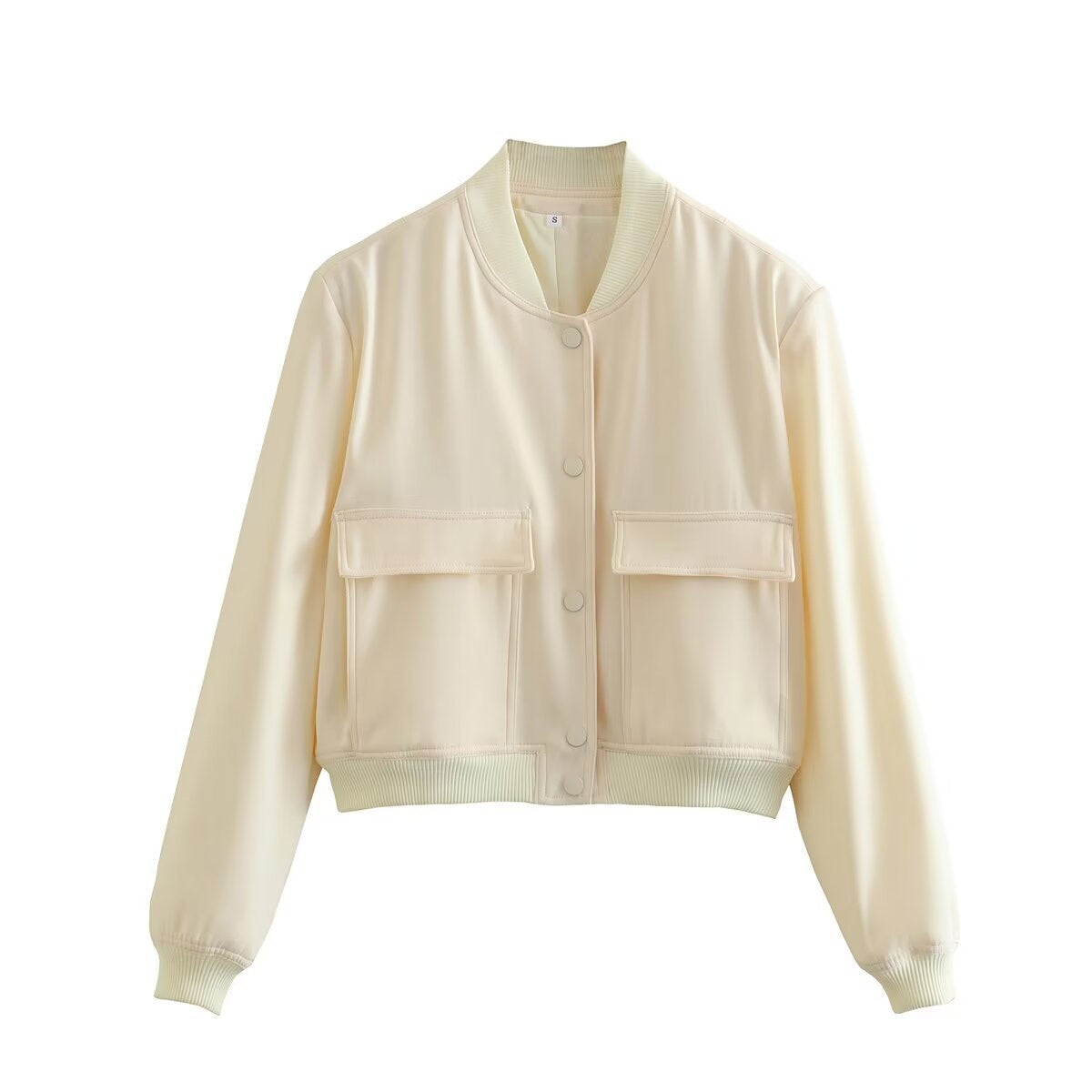 Aubrie Oversized Utility Jacket - Milk White [7XUR0RST]