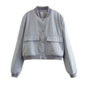 Aubrie Oversized Utility Jacket - Slate Grey [I3ZK9O30]