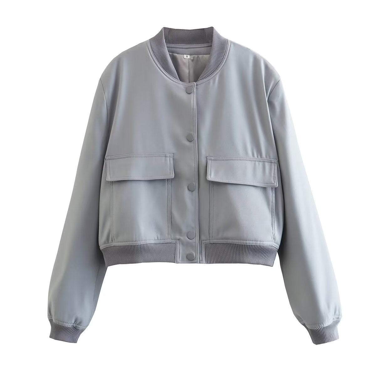 Aubrie Oversized Utility Jacket - Slate Grey [I3ZK9O30]