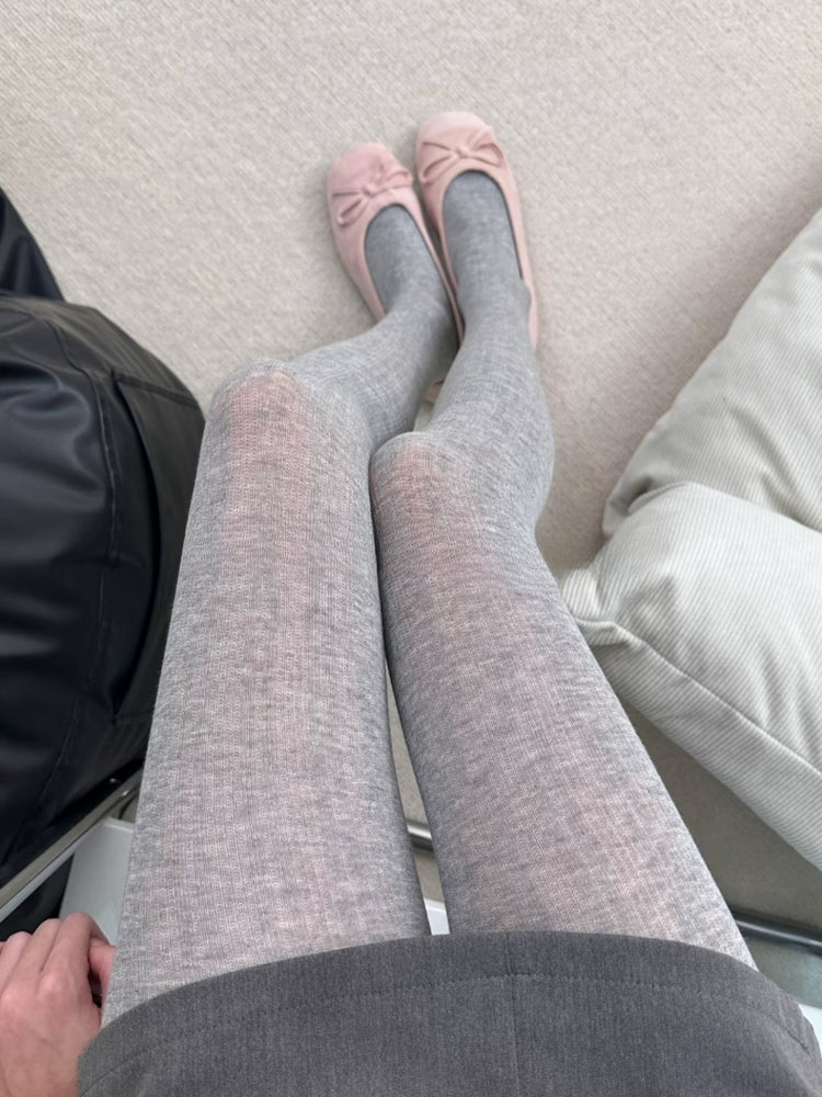 Janely Luxe Shaping Tights - Light Gray [NC5YCKUY]