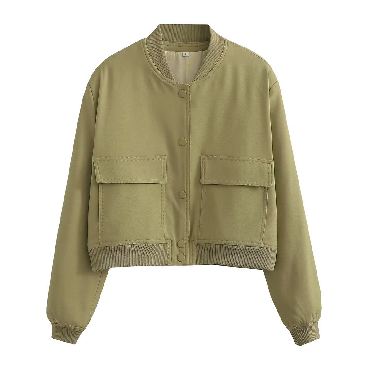 Aubrie Oversized Utility Jacket - Green [AP5HMITQ]