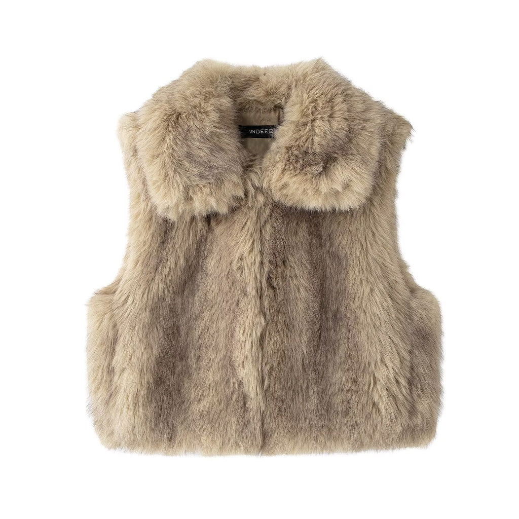 Journey Faux Fur Vest - Image Color [16NHQEYQ]