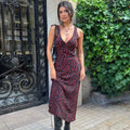 Aubrie Floral Backless Maxi Dress - Black [5NRQ05KN]