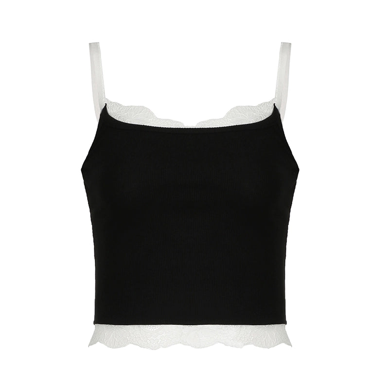 Talynn Black Lace Camisole - Black [5TD16DXN]