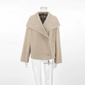 Rylann Relaxed Lapel Jacket - Khaki [VWUUT250]