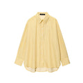 Indira Yellow Striped Polo Shirt - As Pictured [FE3ERY1B]