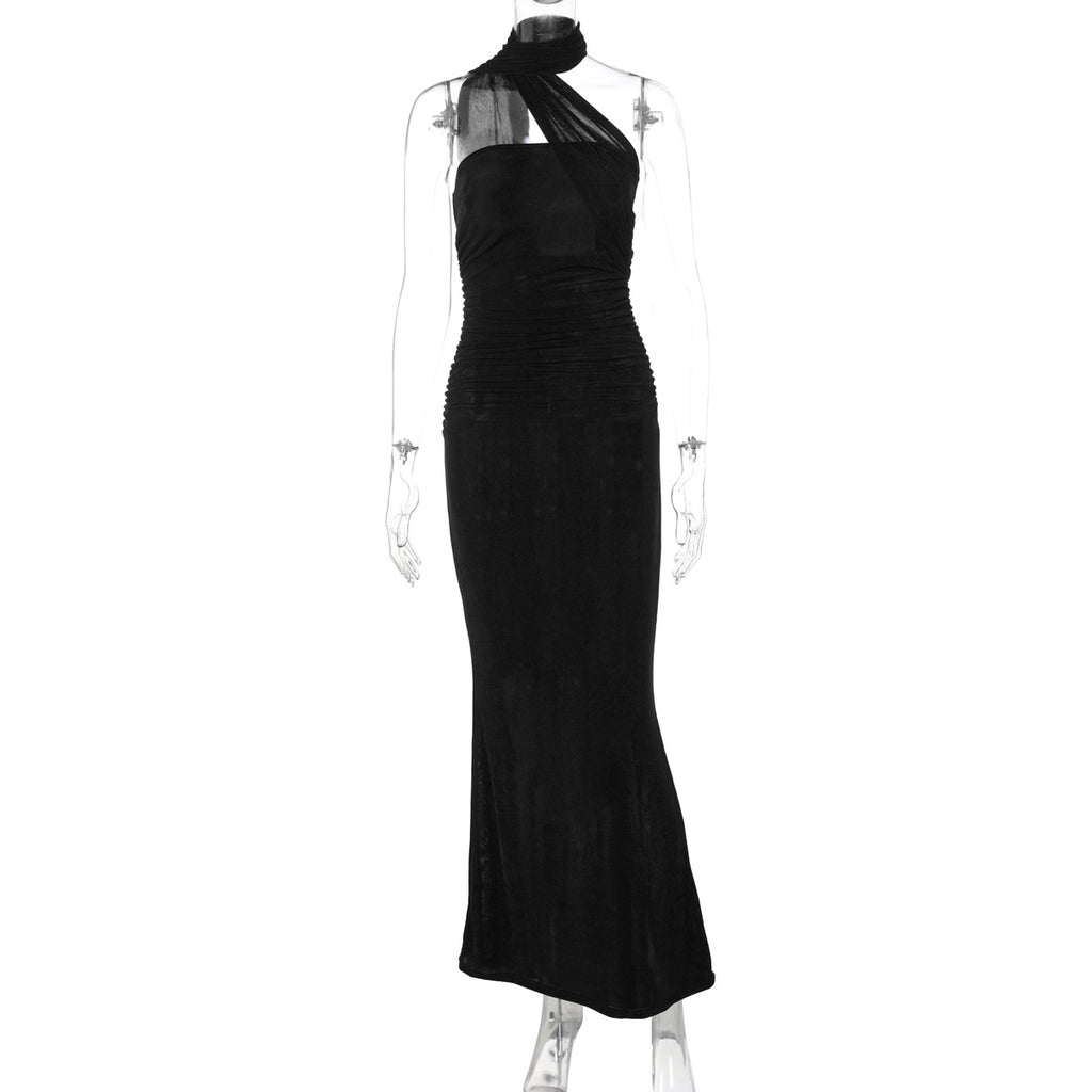 Leilani Strapless Bodycon Maxi Dress - Black [51Y30G95]