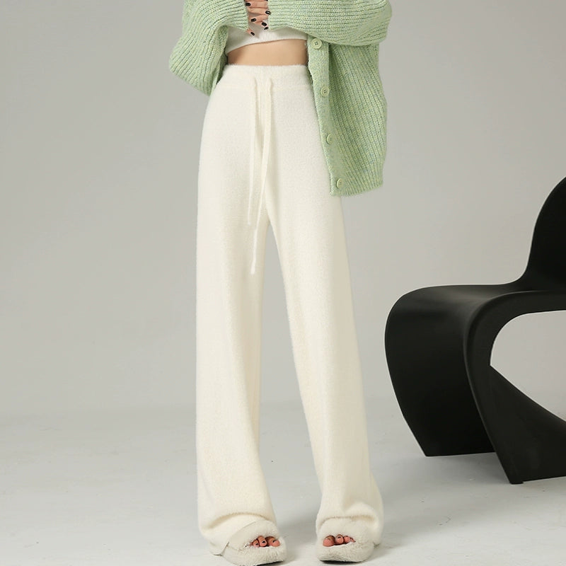 Ryanne Cozy Wide-Leg Pants - White [FPIJCTBQ]