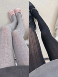Janely Luxe Shaping Tights - Two Pairs: Light Gray + Black [9167FK12]
