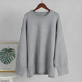 Halen Cozy Knit Pullover - Gray [L26QK2B5]