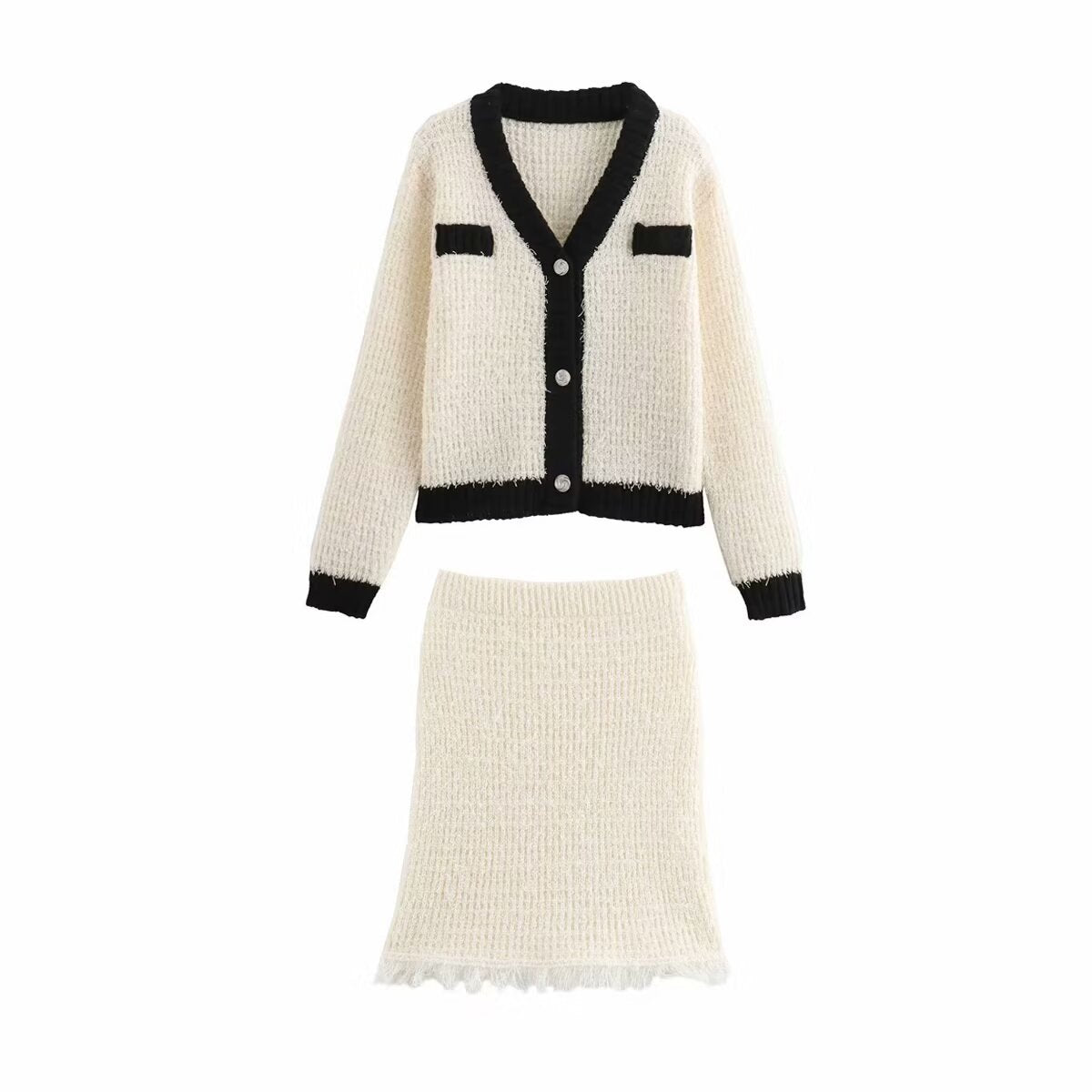 Azlyn Knit Skirt Set - Set [D4RSTVKX]