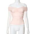 Neriah Pleated V-Neck Cami - Pink [X77B7W3A]
