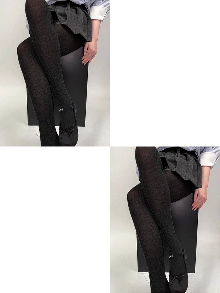 Scottie Sheer Shaping Tights - 2 Black Pairs [6IJEL59A]