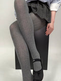 Scottie Sheer Shaping Tights - Dark Gray [IH3WW8R5]