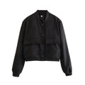 Aubrie Oversized Utility Jacket - Black [JD0TQ6TK]