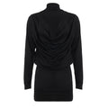 Monica Collared Bodycon Mini Dress - Black [F4JIZC27]