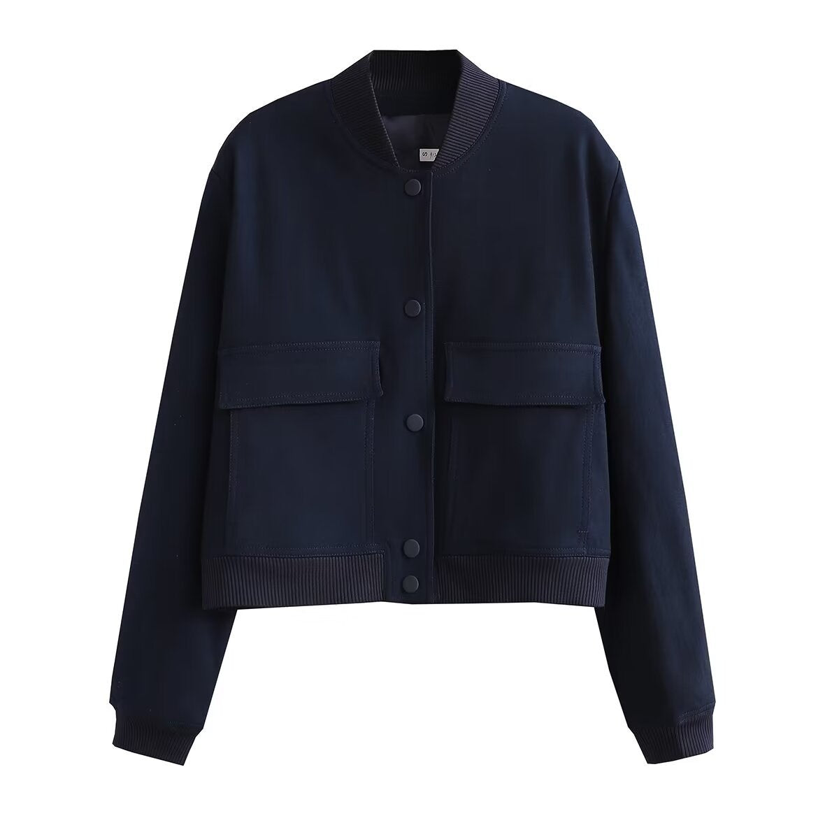 Aubrie Oversized Utility Jacket - Navy [BBYQES56]