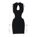 Dilynn Butterfly Backless Dress - Black [2I9OYKCG]