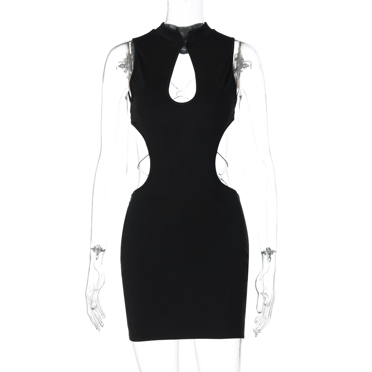 Dilynn Butterfly Backless Dress - Black [2I9OYKCG]