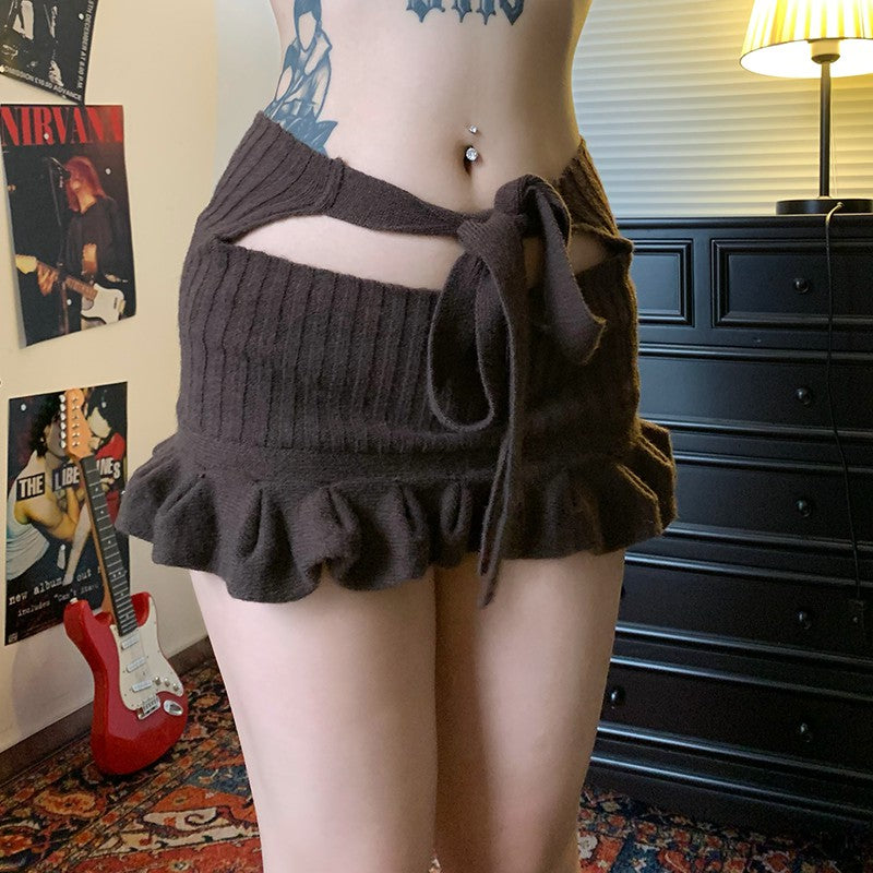 Ryker Reversible Woolen Skirt