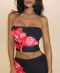 LaPose - Mayar Floral Tube Top