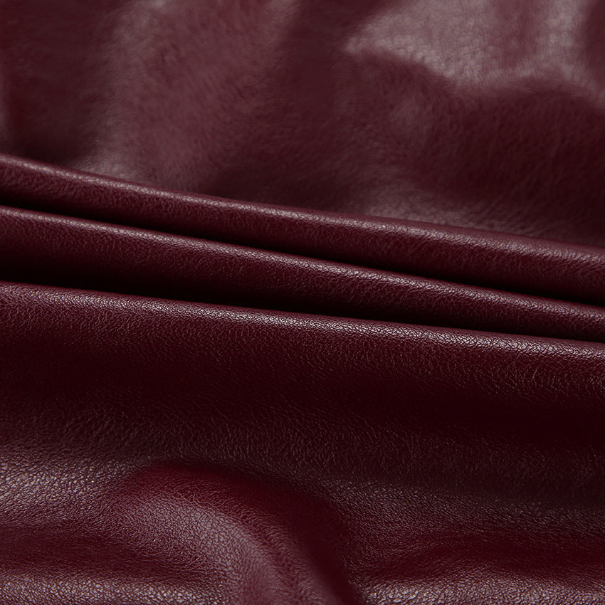 Ayven Oversized Faux Leather Jacket - 重量M：584G [B68TXF1C]