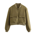 Aubrie Oversized Utility Jacket - Olive Green [2NQVQ7Q6]