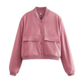 Aubrie Oversized Utility Jacket - Pink [DIORHES2]