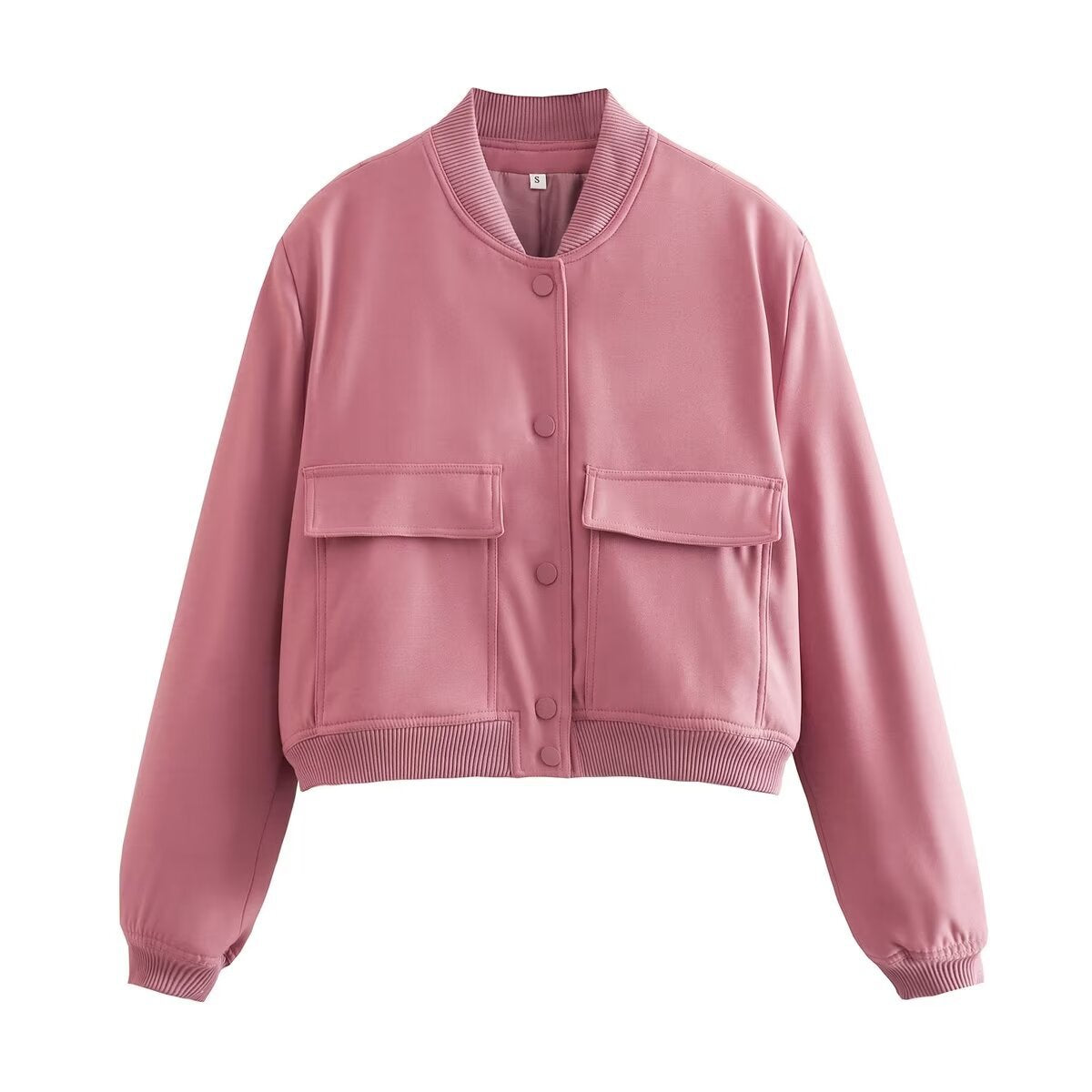 Aubrie Oversized Utility Jacket - Pink [DIORHES2]