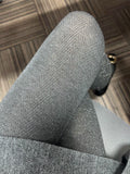 Kailynn Twill Shimmer Jumpsuit - Medium Floral Grey Silver Thread [Y66R162F]