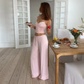 Cate Lounge Cami Set - Pink [5F8N6YGS]
