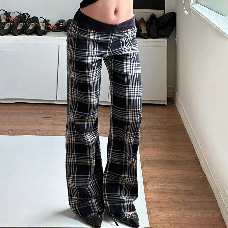 Avalon Plaid Casual Pants