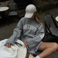 Remedy Jacquard Alphabet Sweater - Grey [XBAR7S1L]