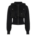 Ellana Zip-Up Hoodie - Black [2DSRSZ6T]