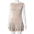 Shae Contrast Floral Mini Dress - Blush Pink [DTE70V9R]