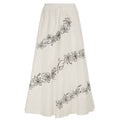 Kolbie Elegant White Maxi Skirt - White [Y2HDQKSN]