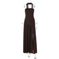Kamree Strapless Backless Maxi Dress - Coffee [WMYFNLHJ]