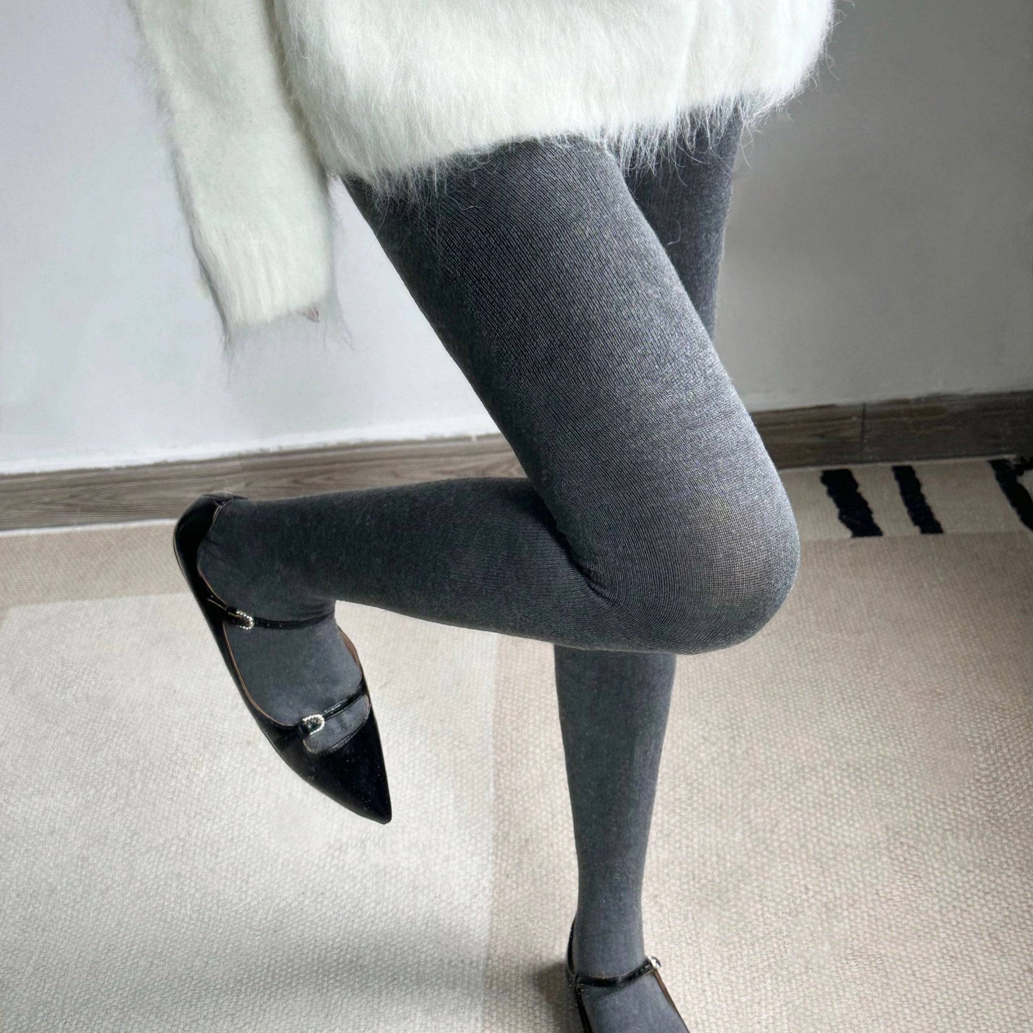 Cora Cozy Knit Tights