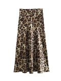 Kailea Leopard Maxi Skirt - Leopard Print 2 [A3ASVEFV]