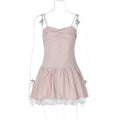 Dejah Pink Ballet Mini Dress - Pink [J4DIS9BK]