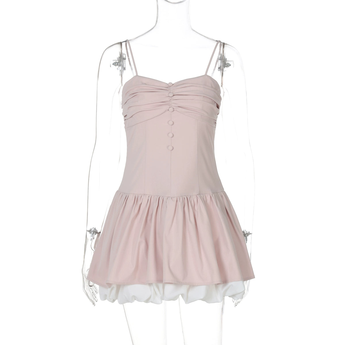 Dejah Pink Ballet Mini Dress - Pink [J4DIS9BK]