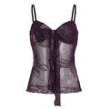 Denali Paisley Ruched Camisole - Purple [JAZNNI6Z]