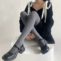 Shianne Cozy Sock Tights - Dark Grey [QYKIZKQ2]