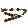 Leeana Western Sunflower Belt - Brown [NMKV9P8Z]