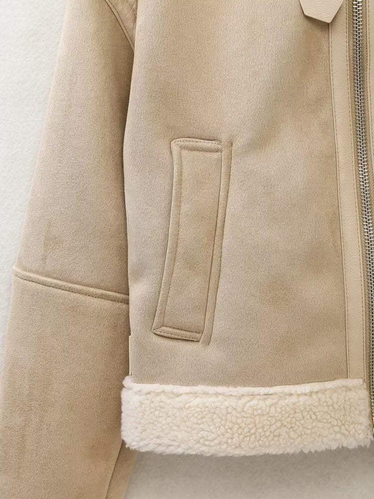 LaPose Fashion - Rhett Faux Leather Oversize Jacket - Coats & Jackets, Jackets, Leather Jackets, Oversize Jacket, Puffer Jacket, Retro Jackets, Winter Edi