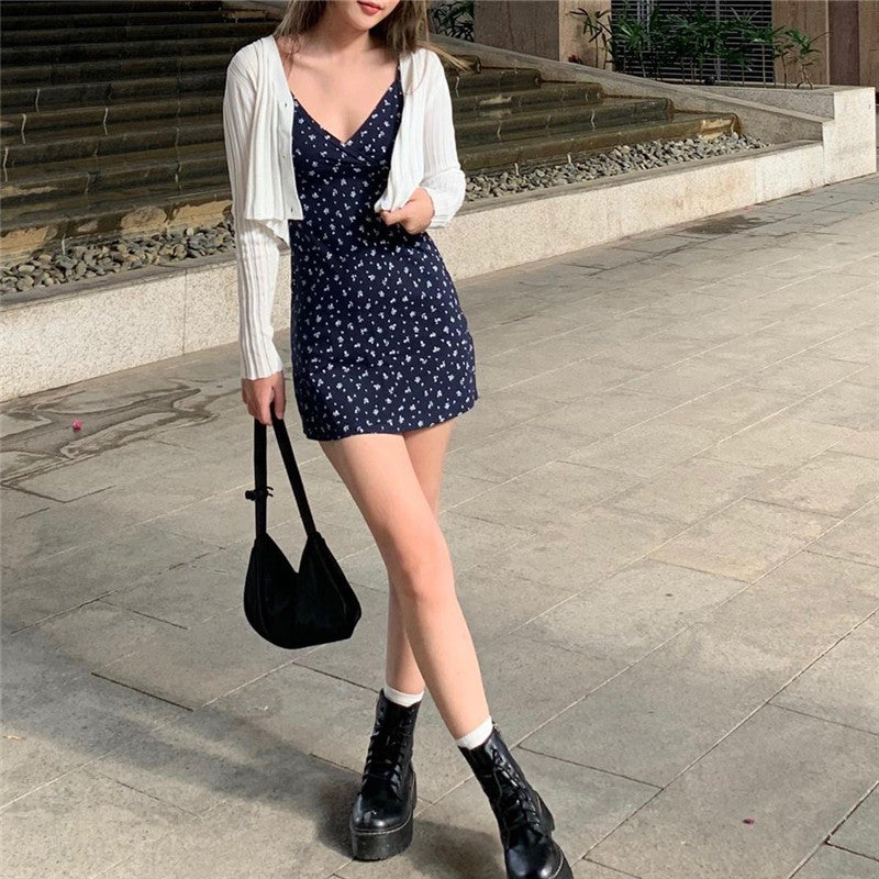 LaPose Fashion - Rylan Mini Dress - ALS, Bodycon Dresses, Casual Dresses, Clothing, Daytime Dresses, Dresses, Floral Dresses, Going Out 