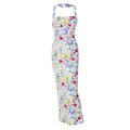 LaPose Fashion - Sybil Printed Maxi Dress - Backless Dresses, Beach Dresses, Bodycon Dresses, Dresses, Going Out Dresses, Long Dresses, Maxi Dre