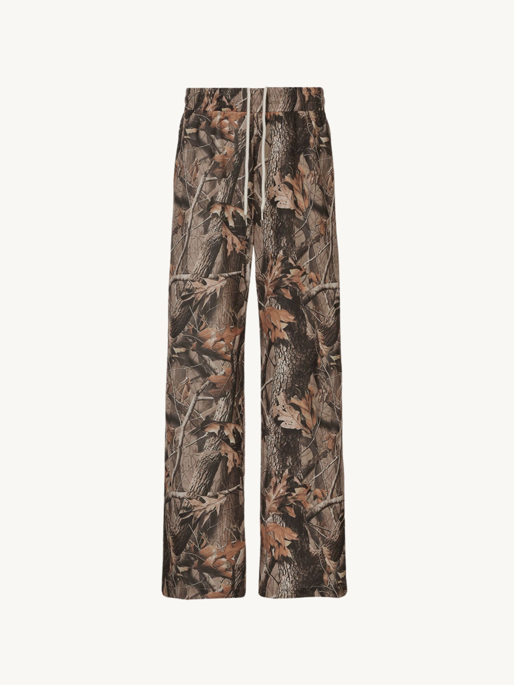 Baker Camo Print Wide-Leg Pants Brown / S