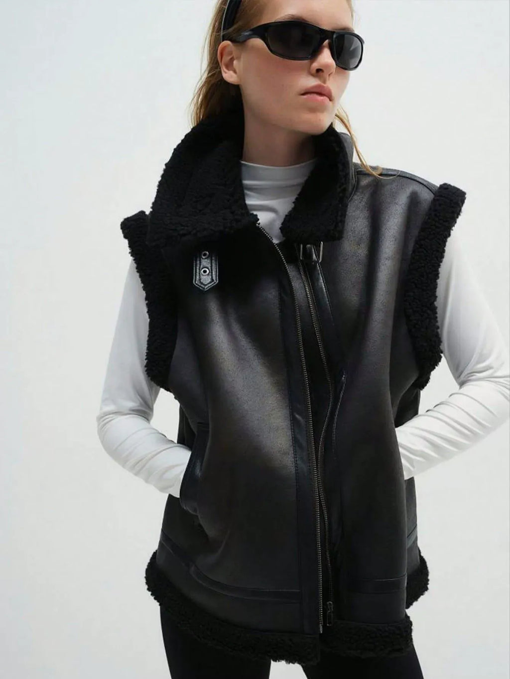 Annette Faux Fur Vest