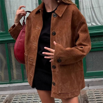 Aamirah Retro Button-Up Jacket